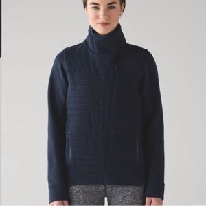 Lululemon Fleece Be True Jacket in Inkwell